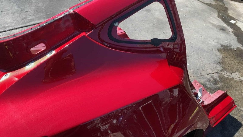 ⭕ 17-20 Tesla Model 3 M3 Rear Right Quarter Panel Structural Frame Cut Red PPMR
