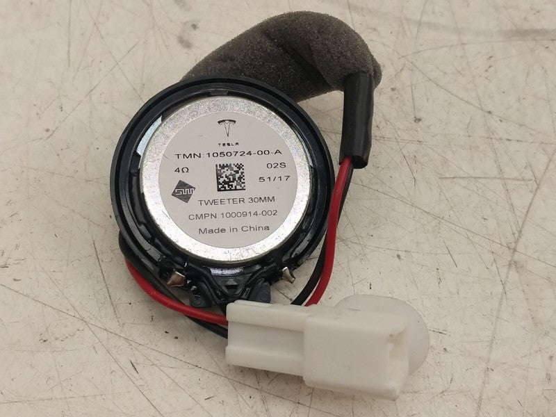 1050724 00 A ⭕ 2016-2020 Tesla Model X Right A-Pillar Upper Tweeter Speaker 30mm 1050724-00-A