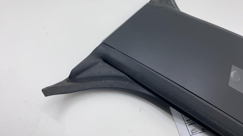 184857500D 2024 2025 Tesla Cybertruck Driver Left Door B-Pillar Applique Molding w/ Camera
