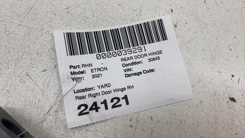 ⭕ 2019-2023 Audi E-Tron Quattro Rear Right Side Upper & Lower Door Hinge Set OEM