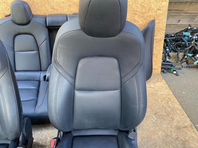 ⭕ 2017-2023 Tesla Model 3 Front Left & Right Bucket & Rear Bench Seat + Bolster