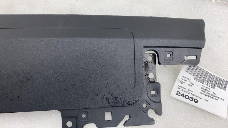 ⭕ 17-23 Tesla Model Y 3 Right Knee Airbag Passenger Safety Module 1077