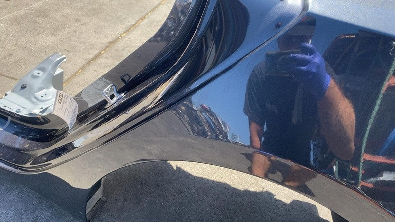 ⭕ 24-25 Model 3 Rear Driver Side Quarter Panel Structure Cutout Left Gray - PN01