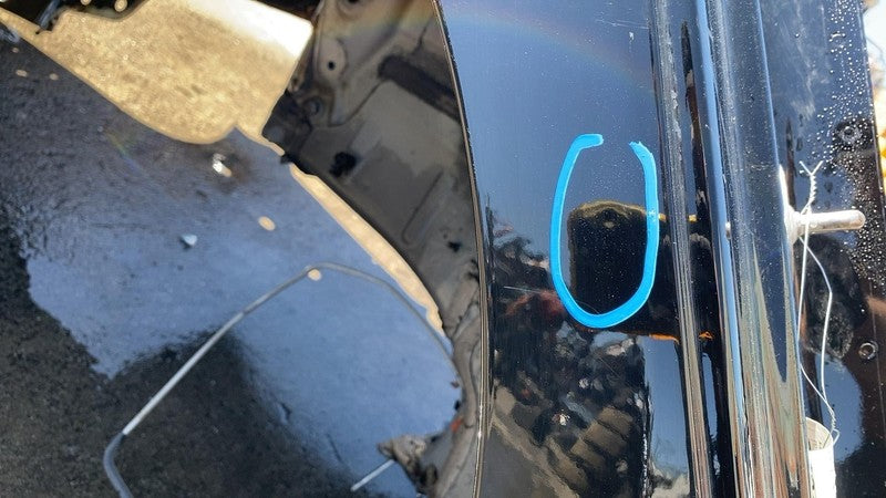 ⭕ 2017-2020 Tesla Model 3 Rear Right Quarter Panel Structural CutOut Black PBSB