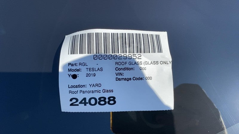 ⭕ 2016-2020 Tesla Model S MS roof Panoramic Sunroof Fixed Glass 103276