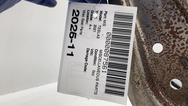 ⭕ 17-23 Tesla Model 3 Front Left Upper & Lower Seat Frame w/ Motor 145