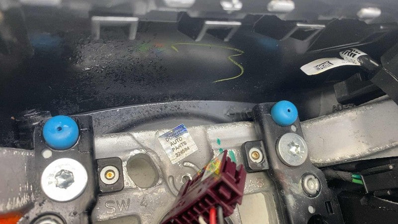 ⭕ 2024 2025 Tesla Model 3 Steering Wheel Leather Black Heated Assy 173