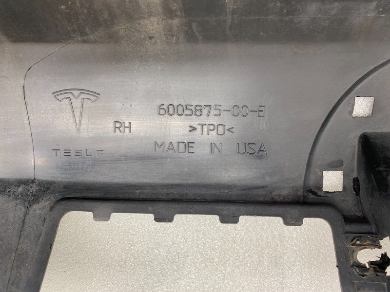 600587500E ⭕12-20 Model S Passenger Side Rocker Panel Outer Sill Molding Right 6005875-00-E