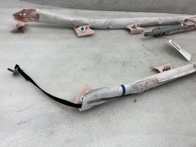 1005261 00 H 2012-2020 Tesla Model S Driver Side Roof Curtain Safety Airbag Left LH Assembly