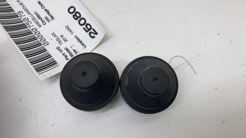 ⭕ 2016 2017 2018 Tesla Model X MX Bumper Hood Sprung (2x) OEM