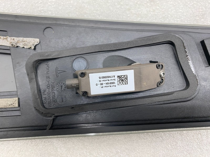 108389900C ⭕ 16-20 Model S PAIR Left & Right B-Pillar Glass Applique w/ Camera 1083899-00-C