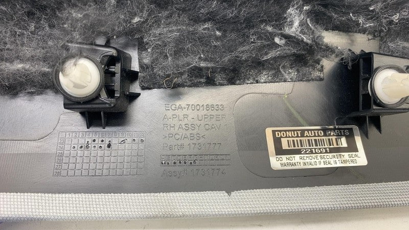 ⭕2024-2025 Tesla Model 3 Upper Side A-Pillar Trim Panel Cover Right 17