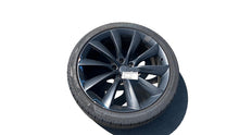 ⭕ 16-20 Model X Turbine Wheel Rim 22x9.0J +35MM w/ Tire 265/35ZR22 1027246-00-F