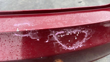 ⭕ 2012-2015 Tesla Model S Rear Bumper Cover Assembly (Non-Park Sensor Type) Red
