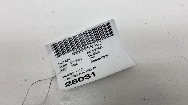 4M4407271G ⭕ 2024 Porsche Cayenne Front Right CV Axle Shaft Driveshaft AWD OEM 4M4407271G