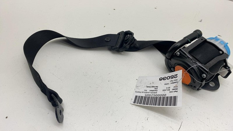 ⭕ 2014-2015 Mercedes-Benz B Electric Drive Rear Left Seatbelt & Retractor Assy