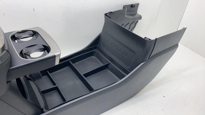 PT00242971C ⭕ 2025 Rivian R1S Front Floor Center Console Unit Black w/ Armrest Assembly OEM