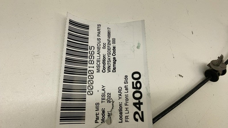 ⭕ 17-23 Tesla Model 3 Y Front Anti-Lock ABS Wheel Speed Sensor Left 11