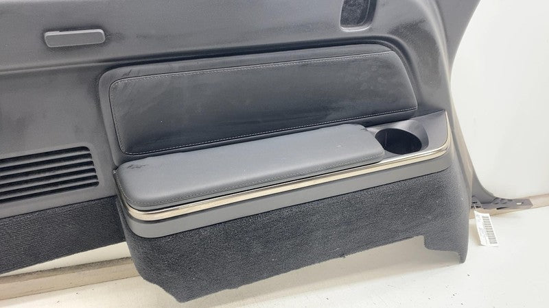 PT00053317E 2022-2024 Rivian R1S Rear Left Quarter Trim Cargo Side Panel Armrest Cupholder