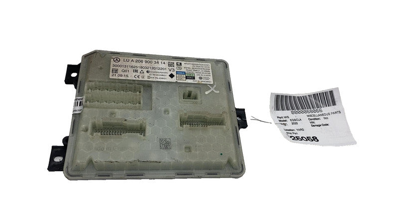 A 206 900 34 14 ⭕ 2022 Mercedes-Benz EQS 450+ Ignition Control Module Unit Assembly A2069003414
