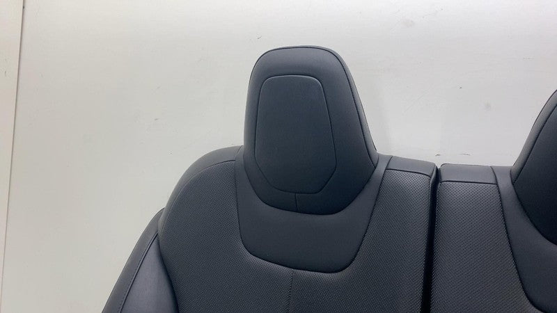 ⭕ 16-20 Tesla Model S Rear 2nd Row Upper & Lower Cushion Seat Perforat