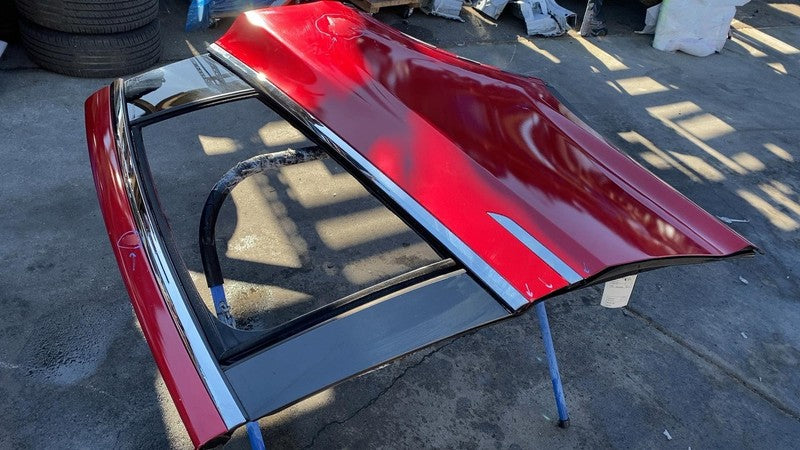 1028790-E0-K ⭕ 2016-2023 Tesla Model X Rear Driver Side Falcon Door Shell Panel LH Red - PPMR