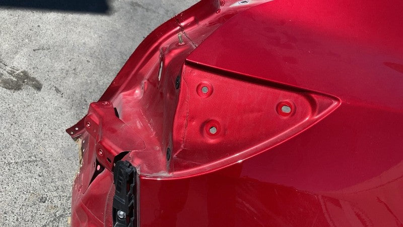 ⭕ 17-20 Tesla Model 3 Rear Right Quarter Panel Structural Frame Cut Red - PPMR