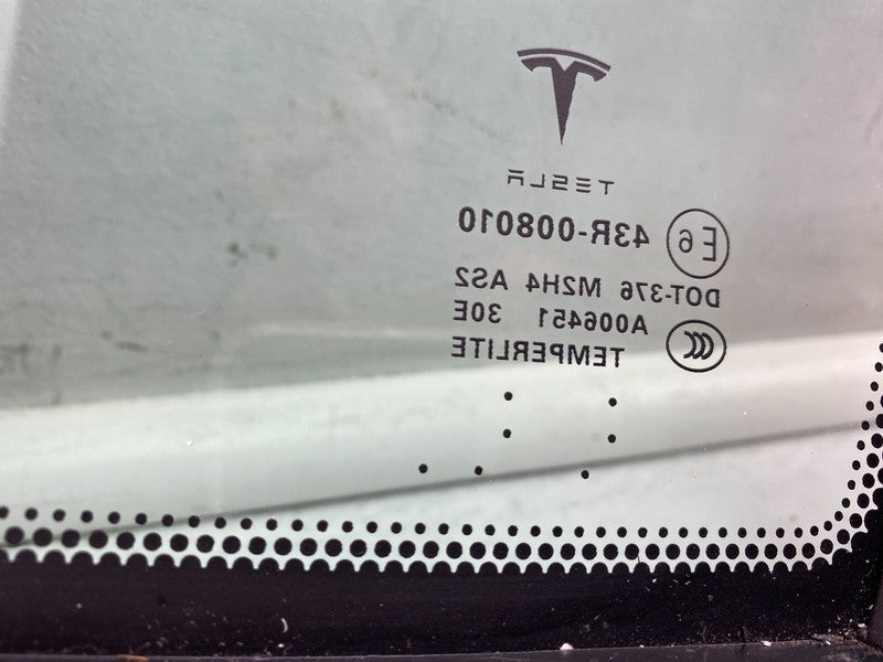 ⭕2016-2020 Tesla Model S Rear Driver Side Quarter Window Glass Left 10