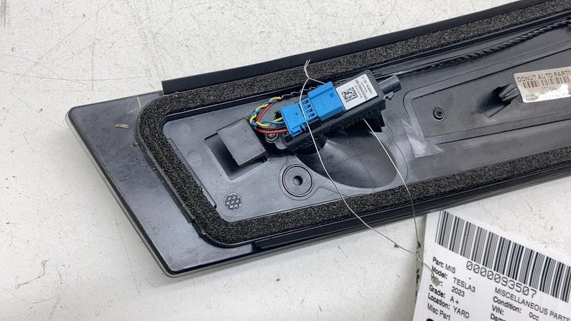 ⭕17-23 Model 3 Right B-Pillar Applique Glass Trim Molding w/ Camera 11