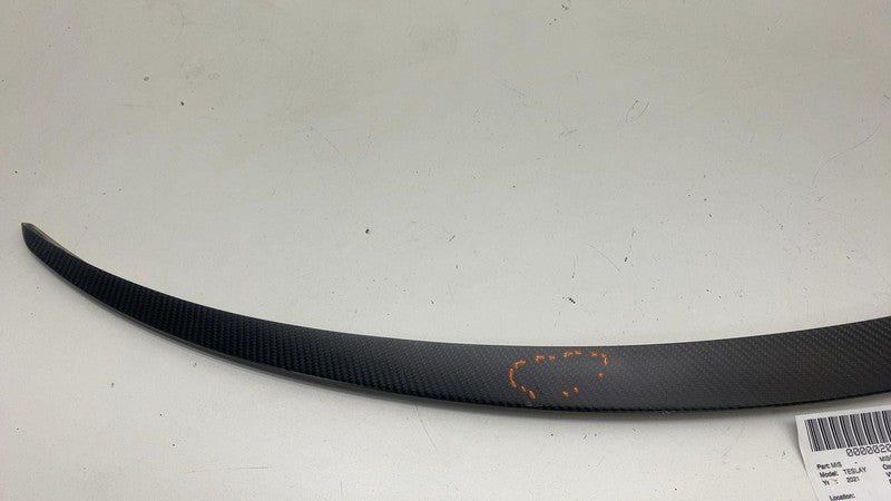 ⭕ 20-23 Tesla Model Y  Liftgate Trunk Lip Spoiler Wing Carbon Fiber 15