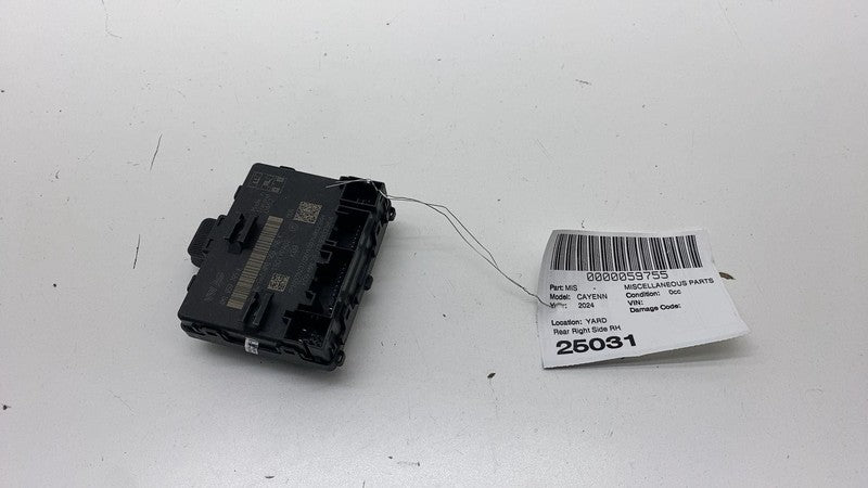 4M1 959 795 K ⭕ 19-24 Porsche Cayenne Rear Passenger Right Door Control Module Unit 4M1959795K