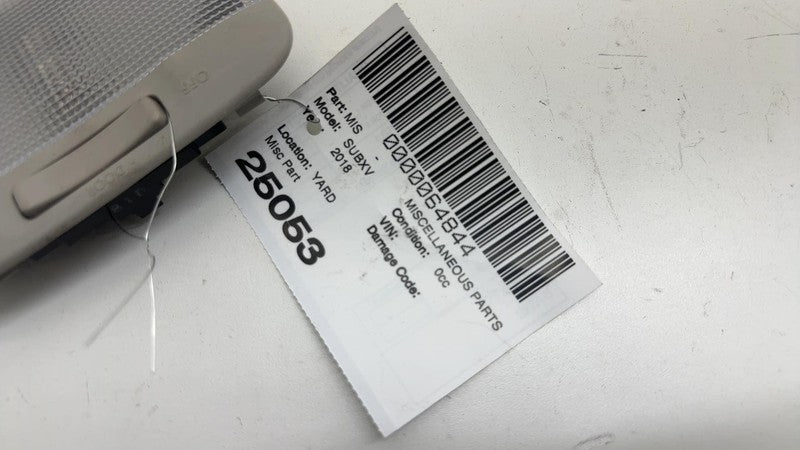 VC12068 ⭕ 18-23 Subaru XV Crosstrek Rear Interior Overhead Roof Dome Light Lamp VC12-068