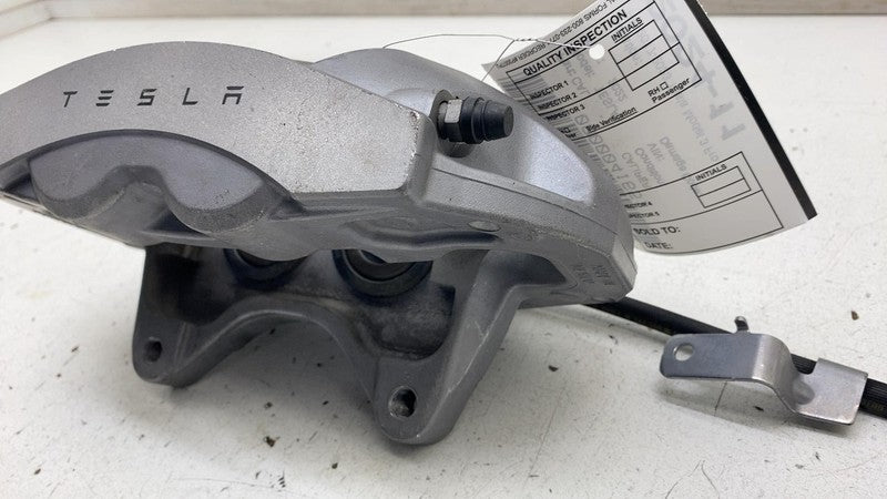 104462200E ⭕ 2017-2023 Tesla Model 3 Front Right Caliper w/ Brake Hose Line RH 1044622-00-E