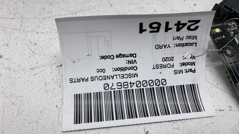 2019-2024 Subaru Forester Trunk Cargo Roof Interior Dome Light Lamp (P