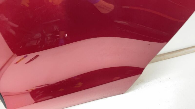 2012 2013 2014 2015 Tesla Model S Rear Driver Side Door Shell Panel Left LH Red
