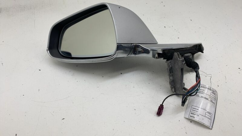 2012-2015 Tesla Model S Driver Exterior Rear View Door Mirror Left Silver - PMSS