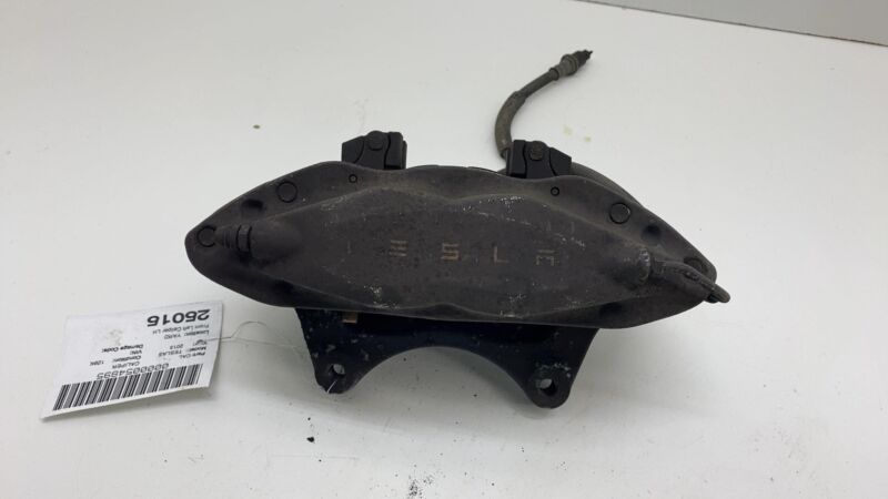 2012-2015 Tesla Model S MS Front Driver Side Caliper w/ Brake Hose Line Left LH
