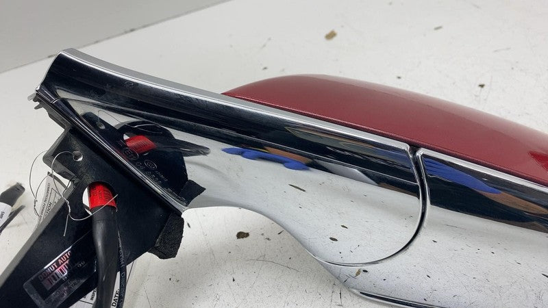 ⭕ 16-20 Tesla Model X Left Exterior Rear View Door Mirror Red PPMR 103