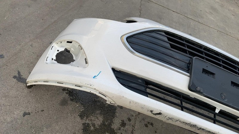 2017 Ford C-Max Front Bumper Cover Shell Panel w/ Grille & Emblem Whit