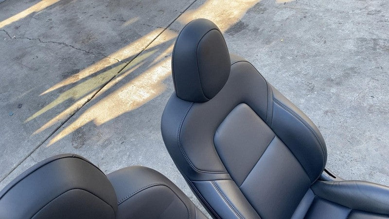 ⭕ 2017 2018 2019 2020 Tesla Model 3 Set Front Left & Right Seat Assembly Black