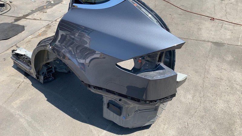 ⭕2016-2020 Tesla Model X Rear Left Quarter Fender Frame Panel Cutout Gray - PMNG