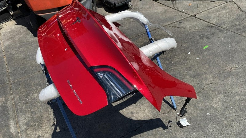 ⭕ 2017-2020 Tesla Model 3 M3 Rear Trunk Decklid Shell Panel Assembly Red - PPMR