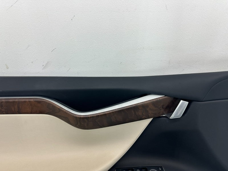 ⭕ 2016-2020 Tesla Model X MX Front Left Door Panel Trim Card Cover 105