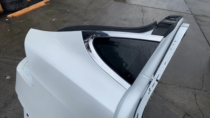 2016-2020 Tesla Model X Rear Passenger Quarter Panel Cutout Right RH White PPSW