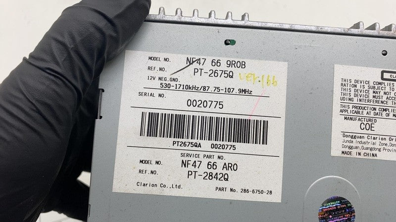 ⭕ 06-08 Mazda Miata AM/FM Radio Receiver Unit w/ Temperature Switch NF