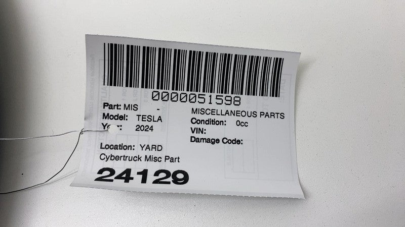 2024 Tesla Cybertruck Rear Passenger Right Door Seal Gasket Weather St