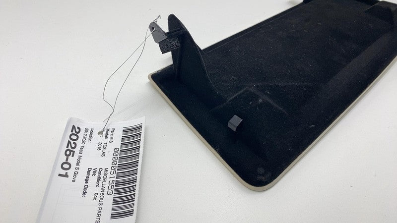 2012-2020 Tesla Model S MS Front Dash Dashboard Glove Box Panel Lid Cover Assy