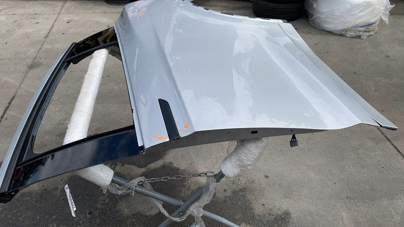1028790-00-K ⭕ 2016-2024 Tesla Model X Rear Driver Side Falcon Door Panel Left Silver - PMSS