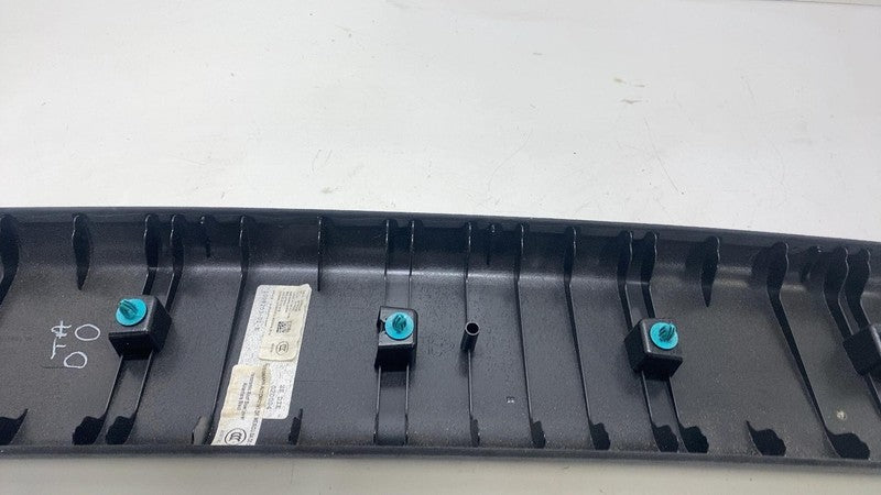 ⭕ 12-15 Model S MS Panoramic Roof Middle Bow Headliner Cover Black 100