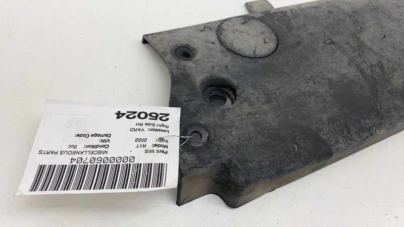 PT00000393J ⭕ 22-24 Rivian R1T Front Right Underbody Battery Shield Cover Panel PT00046990-E